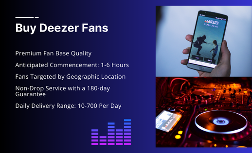 Buy Deezer Fans Service