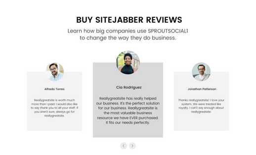 Buy Sitejabber Reviews Features