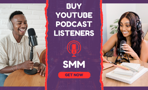 Buy YouTube Podcast Listeners here