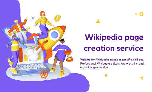 Get Wikipedia page creation service