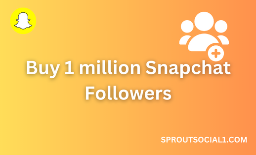Buy 1 million Snapchat Followers Service